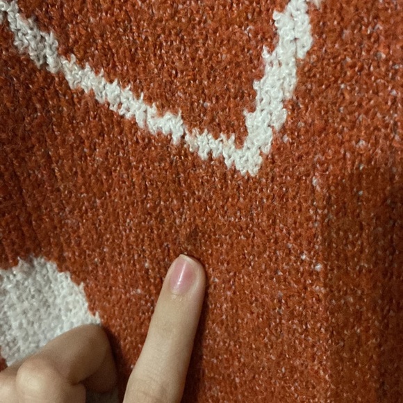 Heart print sweater - Picture 3 of 4